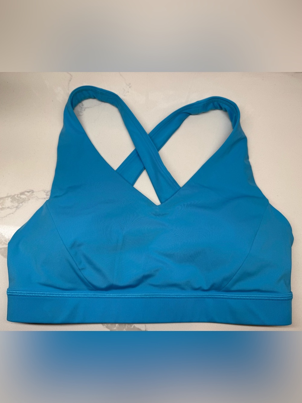 Lululemon Kayak Blue Envital Medium Support Bra Women’s Sz 8
